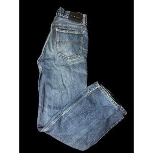 Sisley Women's Button-Fly‎ Straight Leg Jeans, Sz 28